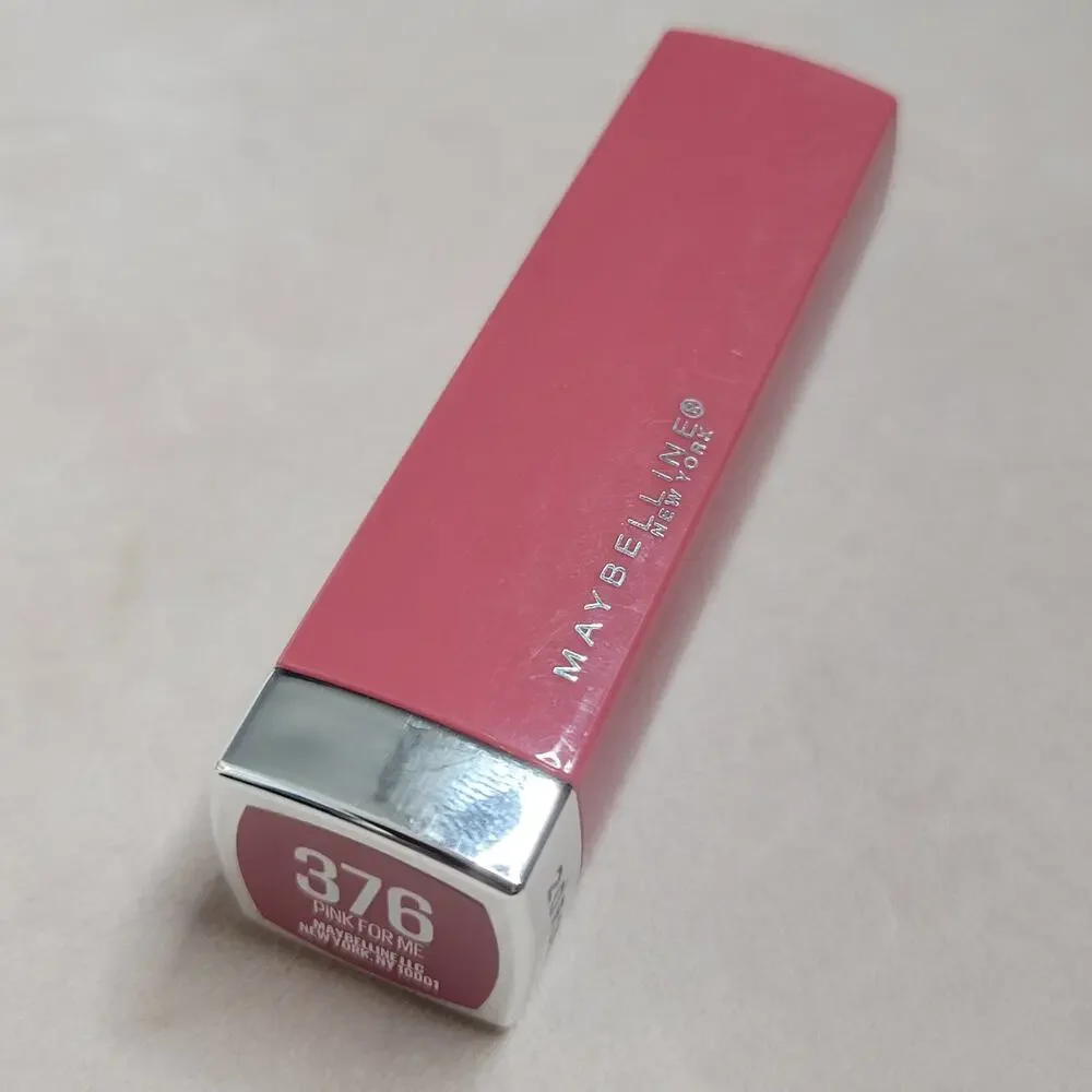 1 NEW Maybelline Color Sensational Lipstick PINK FOR ME 376